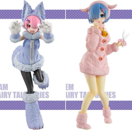 SSS Figure Fairy Tail Serires Rem Wolf and Seven Little Goats Pastel Color  Ver. - My Anime Shelf