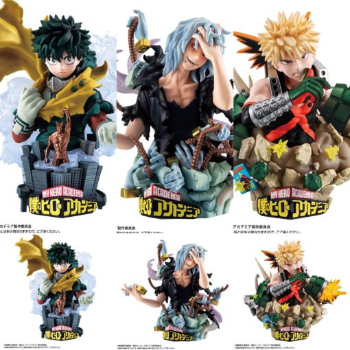 Set 3 Puchirama EX My Hero Academia (INDIVISIBLE)