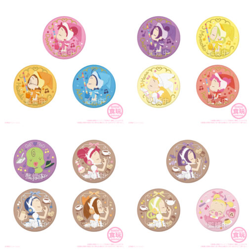 BOX 12 Embroidered Can Badge Biscuit Magical Doremi (INDIVISIBLE) - Imagen 2