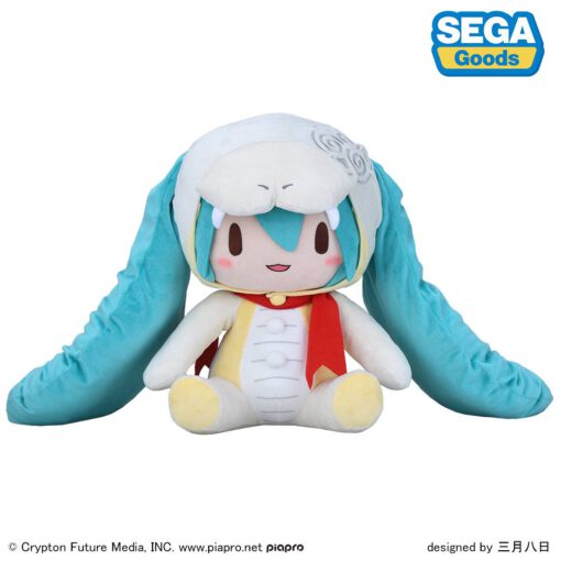 Plush BIG LL Hatsune Miku: Fluffy Plush Toy Year of the Snake 2025