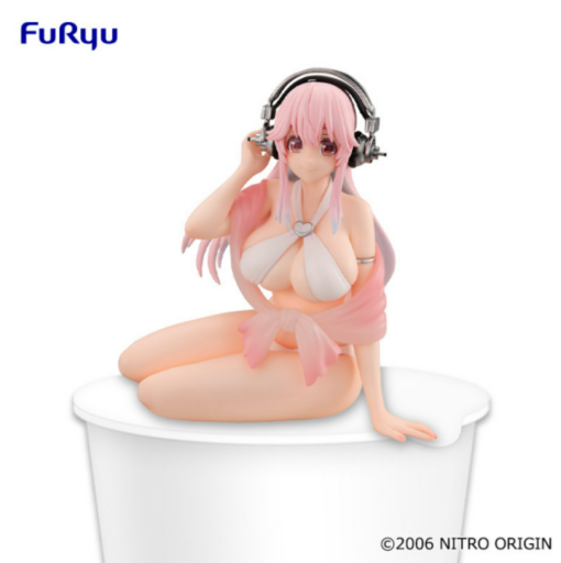 Noodle Stopper Figure Sonico White Bikini ver.