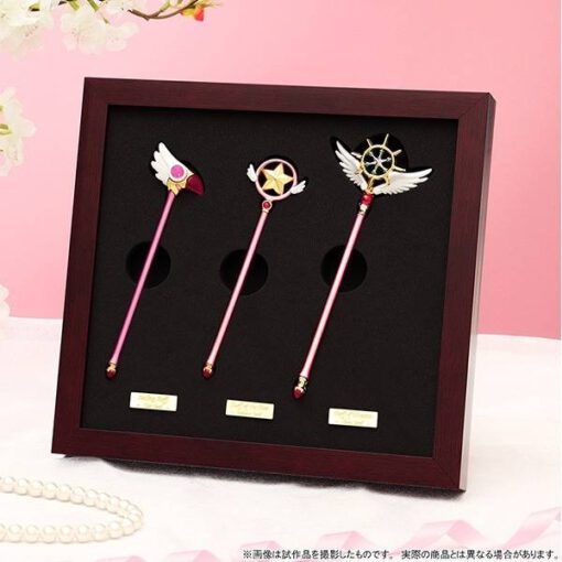 Card Captor Sakura Deluxe Frame Metallica Miniature Wands Collection (INDIVISIBLE) - Imagen 4