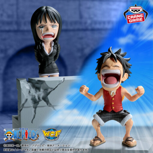 World Collectable Figure One Piece Log Stories Monkey D.Luffy & Nico Robin