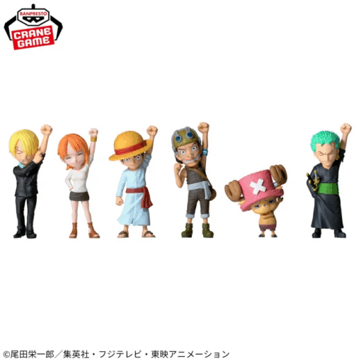 Set 8 World Collectable Figure One Piece Log Stories Nakama no shirushida (INDIVISIBLE) - Imagen 2