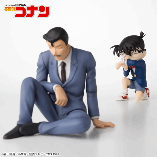 PACK 2 Premium Chokonose Figure Edogawa Conan & Mouri Kogorou (INDIVISIBLE) - Imagen 3