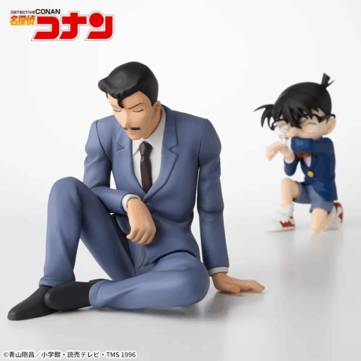 PACK 2 Premium Chokonose Figure Edogawa Conan & Mouri Kogorou (INDIVISIBLE)