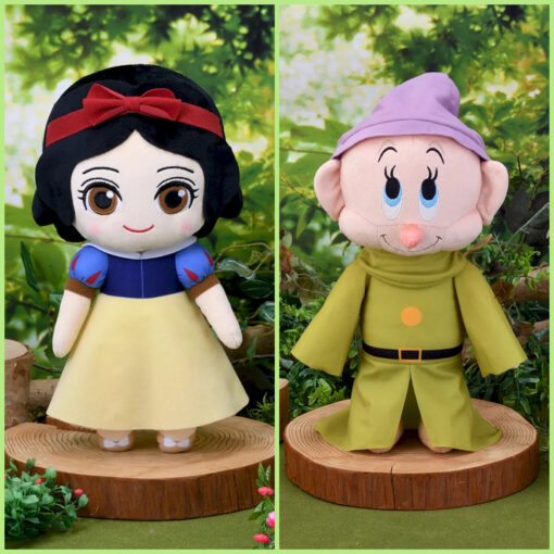 Set 2 Peluche BIG (L) Blancanieves & Dopey