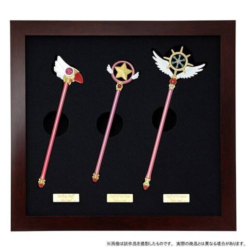Card Captor Sakura Deluxe Frame Metallica Miniature Wands Collection (INDIVISIBLE) - Imagen 2