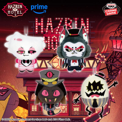 Set 4 Peluches Plush Mascot Hazbin Hotel Vol.2 (INDIVISIBLE)