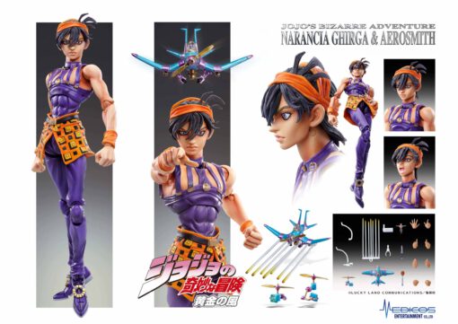 Super Action Statue Narancia Ghirga & Aerosmith (Re-edición) - Imagen 2