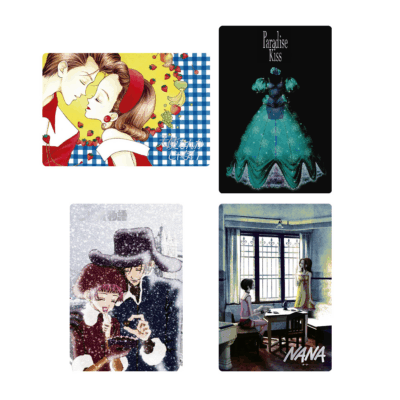 BOX 20 Ai Yazawa Metallic Card & Twin Wafers (INDIVISIBLE)