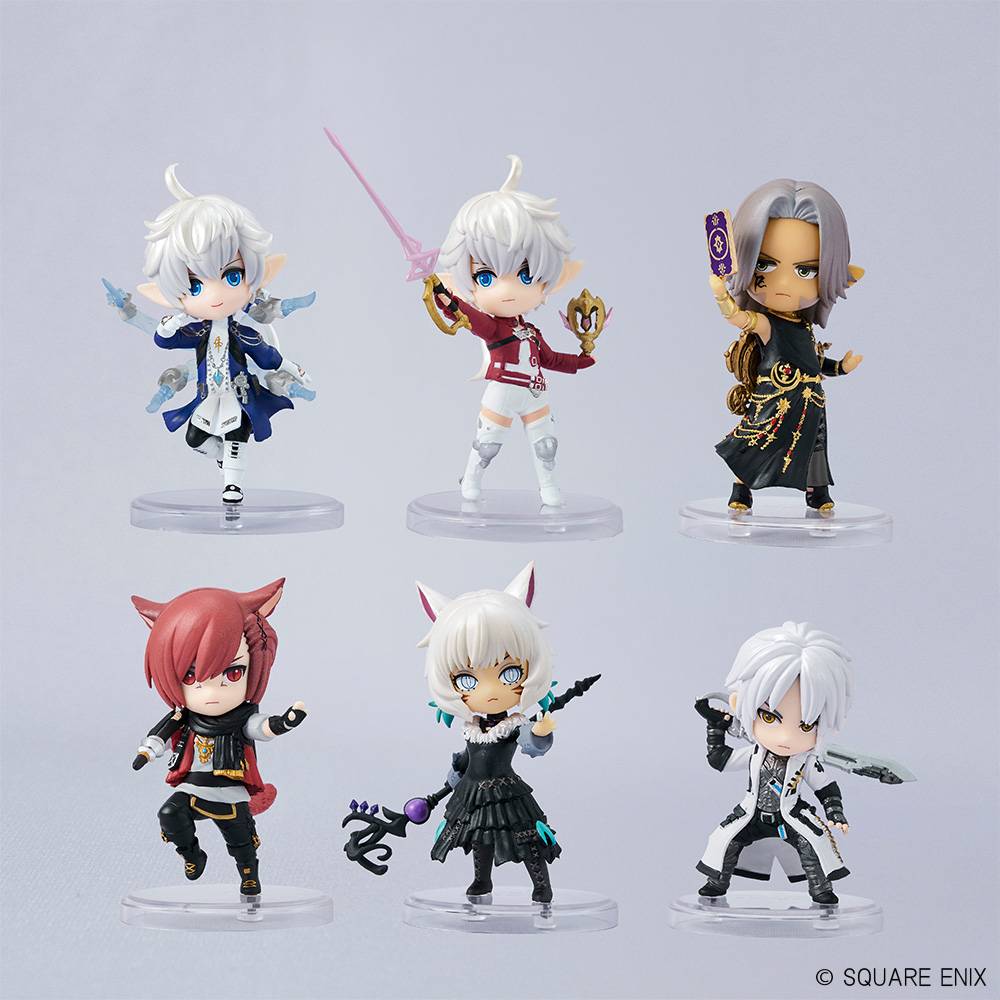 BOX 6 Final Fantasy XIV Mini Figures Collection Vol.1 (INDIVISIBLE)