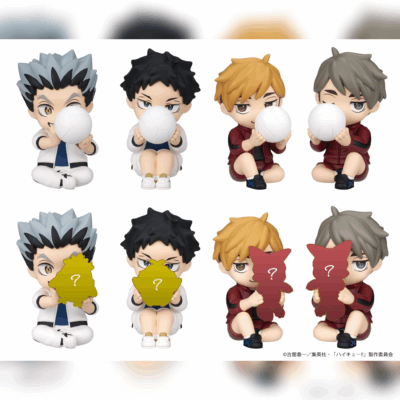 BLIND BOX 8 PeriHapi! Mini Figures Collection Haikyuu!! Fukurodani Academy & Inarizaki High School (INDIVISIBLE)