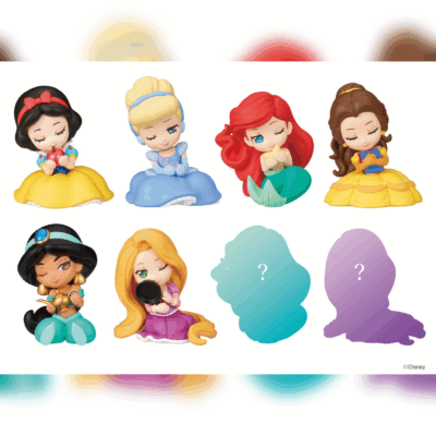 BLIND BOX 8 PeriHapi! Mini Figures Collection Disney Princess Shoulder Hug (INDIVISIBLE)