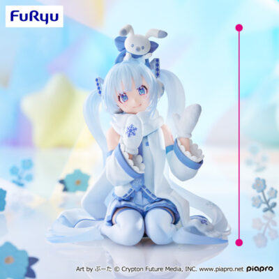 Noodle Stopper Figure Hatsune Miku Snow Miku Sky Town 10th Anniversary Ver.