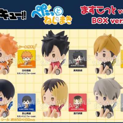 BOX 6 Haikyuu!! Petatto Nejimaki Mascot Ver. Vol.2 (INDIVISIBLE)