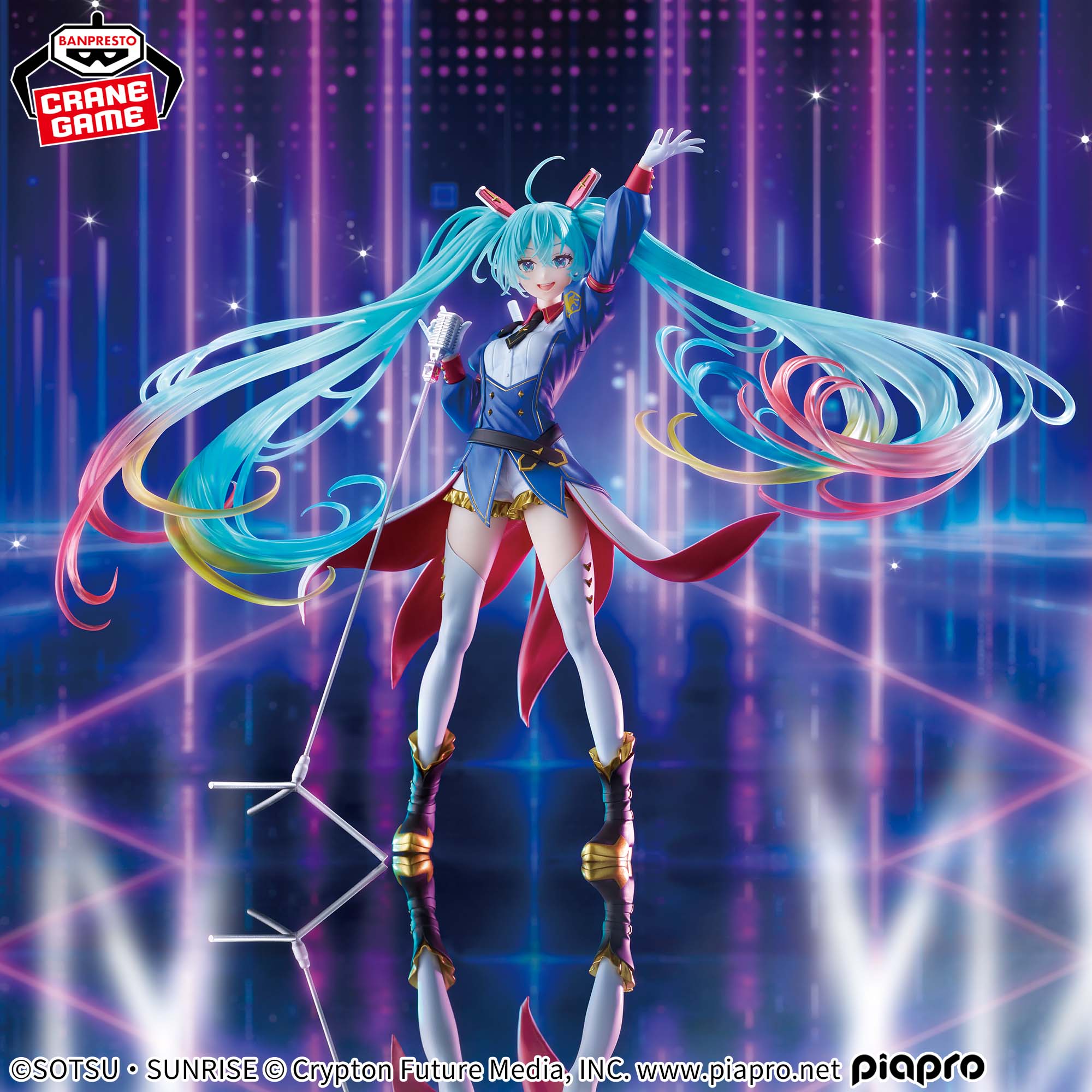 BANPRESTO EVOLVE Hatsune Miku x GUNDAM 45th ANNIVERSARY - Imagen 2
