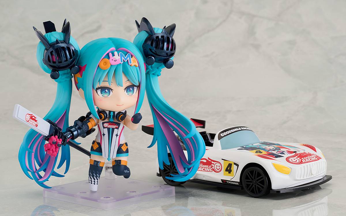 Nendoroid Racing Miku: 2026 Ver. *Edición Limitada + Bonus Set 6 Nendoroid More Face* - Imagen 6