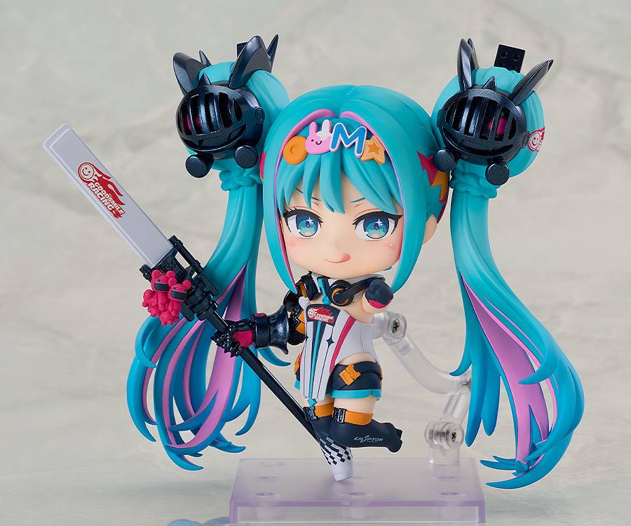 Nendoroid Racing Miku: 2026 Ver. *Edición Limitada + Bonus Set 6 Nendoroid More Face* - Imagen 4