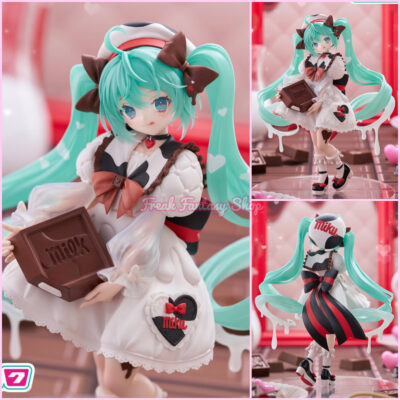 Trio Try It Figure Hatsune Miku x Tirol Chocolate Ver.