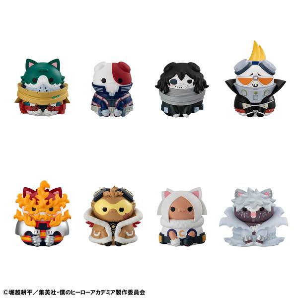 BOX 8 MEGA CAT PROJECT HeroAca Kitties NO.01 (INDIVISIBLE) (Re-edición)