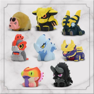 BOX 8 Capcom Figure Builder Monster Hunter Finger Puppet Collection Vol.3 (INDIVISIBLE)