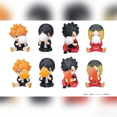 BLIND BOX 8 PeriHapi! Mini Figures Collection Hide & Seek Haikyuu!! Karasuno High & Nekoma High (INDIVISIBLE)