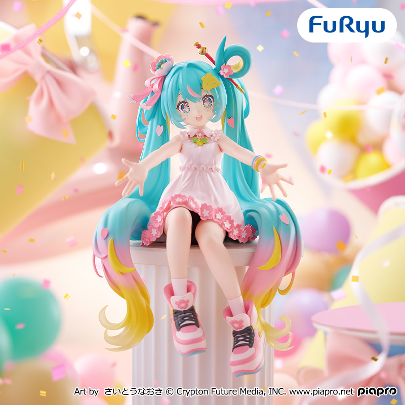 Noodle Stopper Figure Hatsune Miku 10th Anniversary