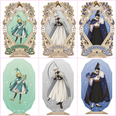 Big Acrylic Stand Wooden Frame Witch Hat Atelier (Precio unitario - 3 modelos a elegir)