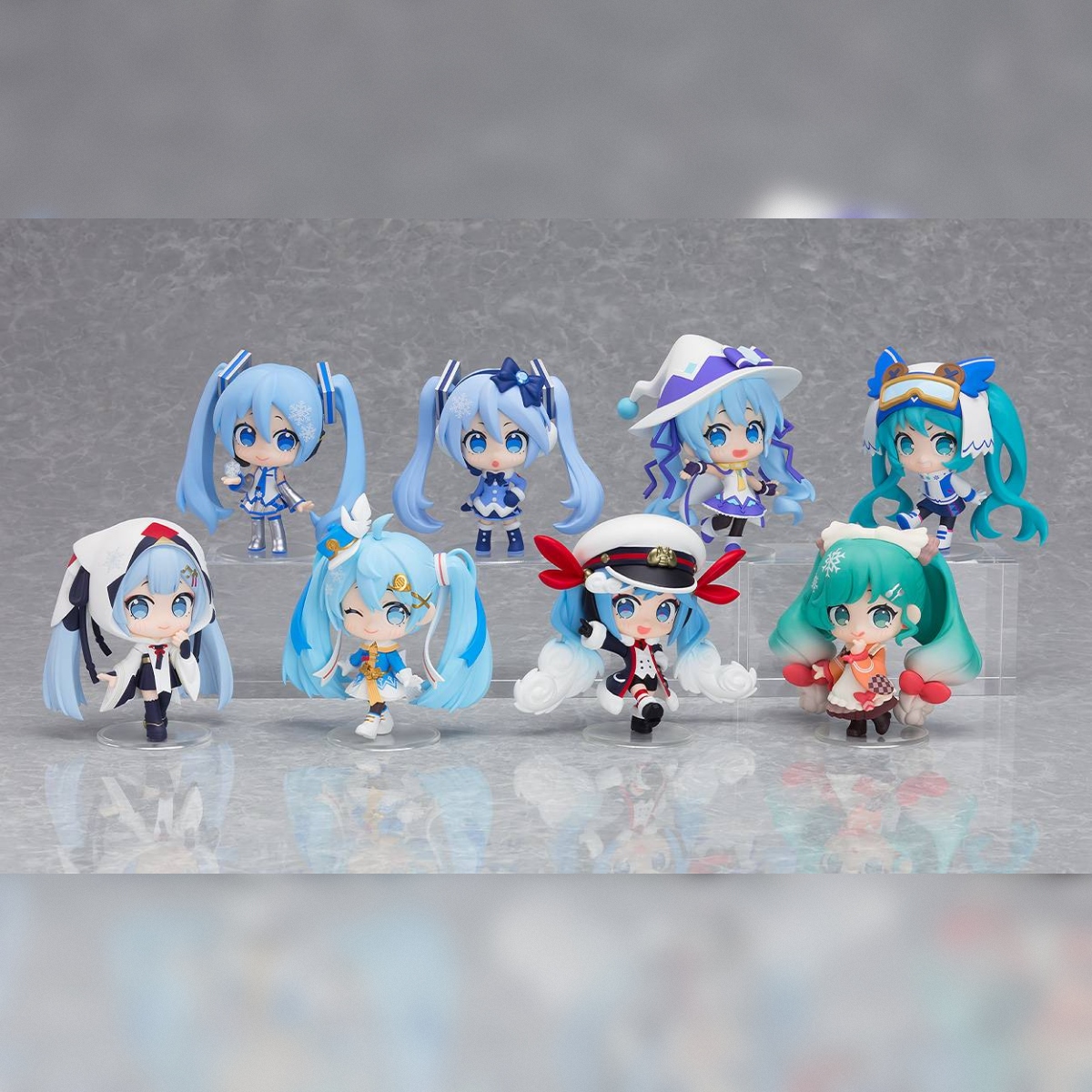 Set 8 Blind Box Series: Snow Miku All Stars Figure Collection Vol. 1 (INDIVISIBLE)