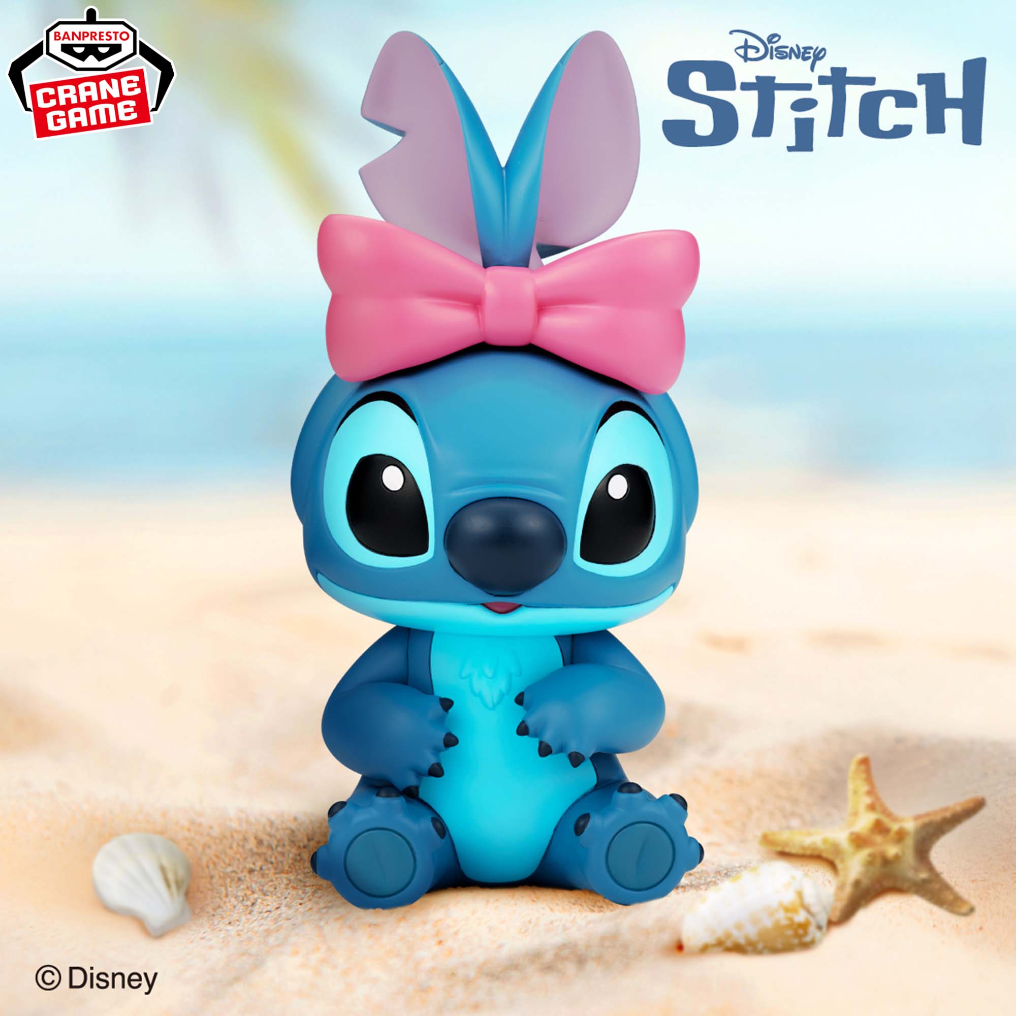 Disney Character Figure Stitch Ribbon & Angel (Precio unitario - 2 modelos a elegir) - Imagen 2