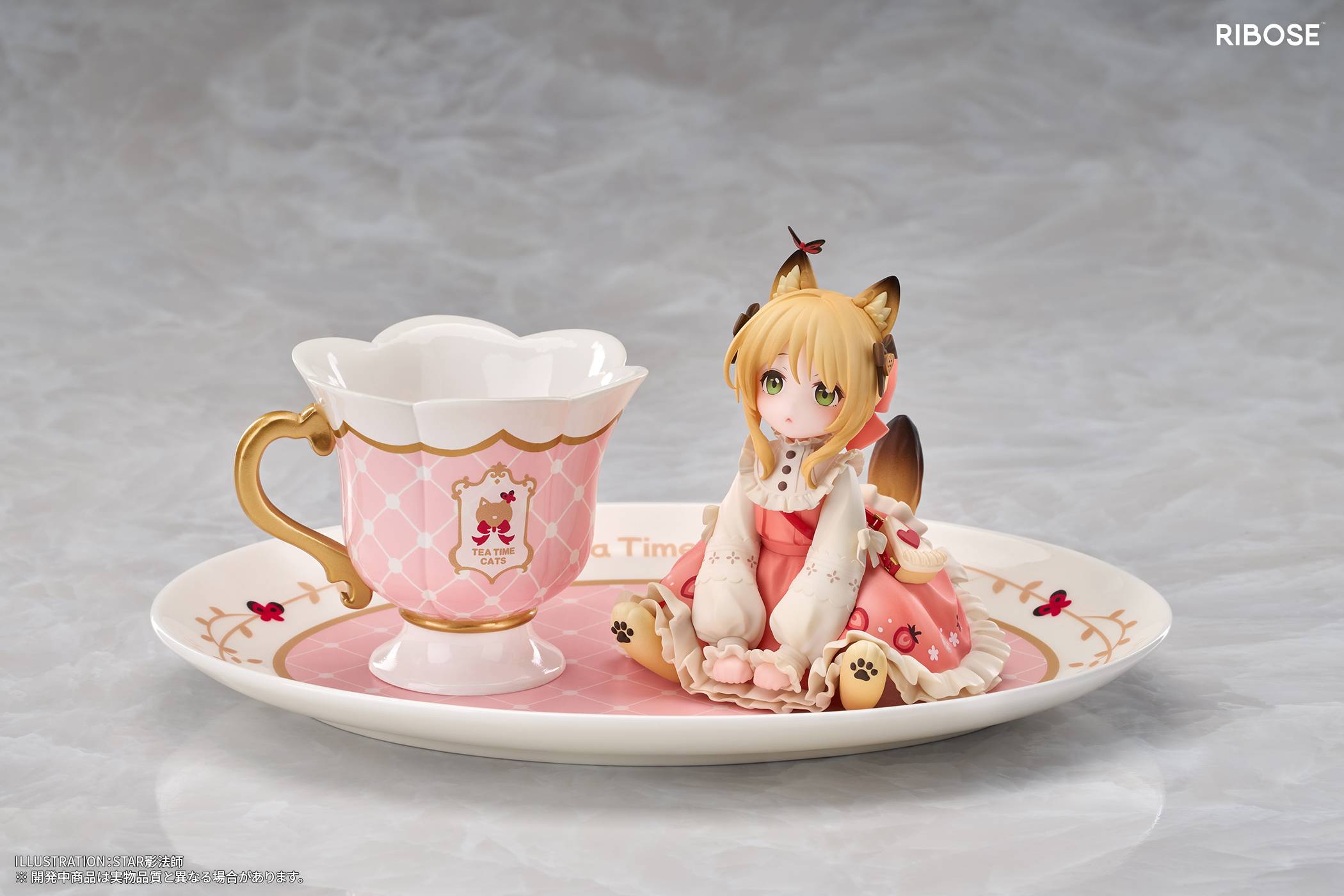 Tea Time Cats Orange Cat Ver.