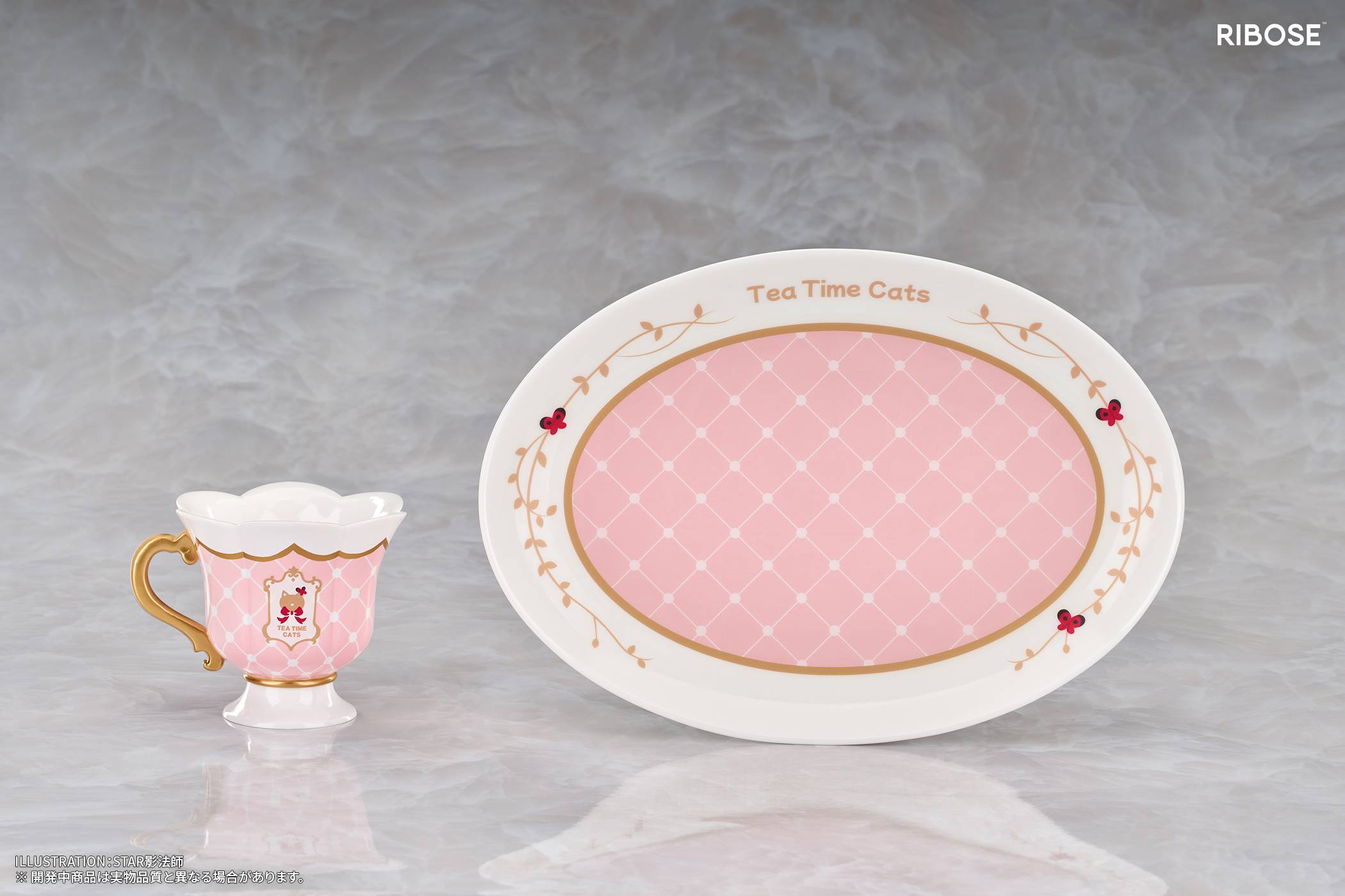 Tea Time Cats Orange Cat Ver. - Imagen 3